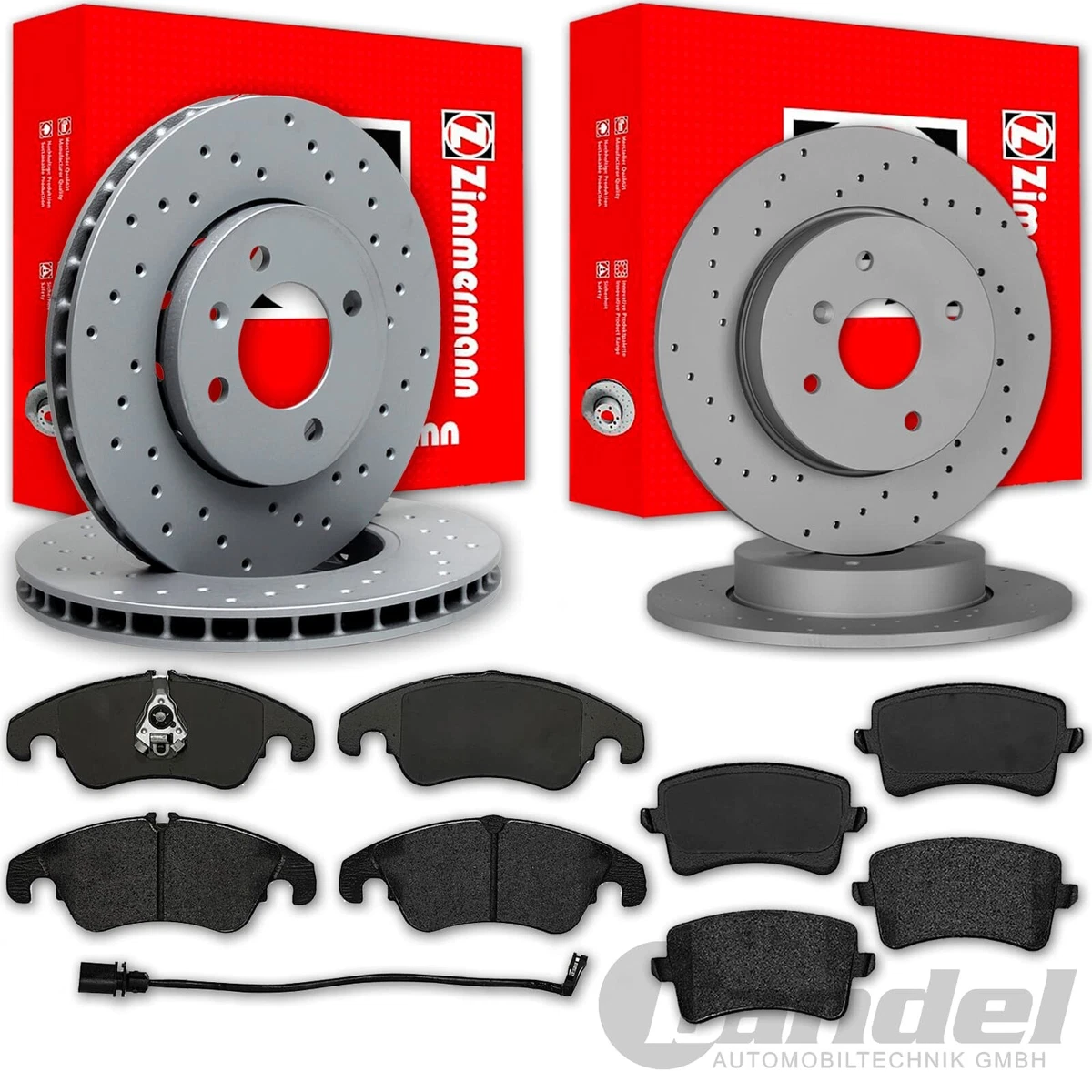 Безпечне гальмування для PEUGEOT 407 SW (6E_): якісні компоненти Zimmermann