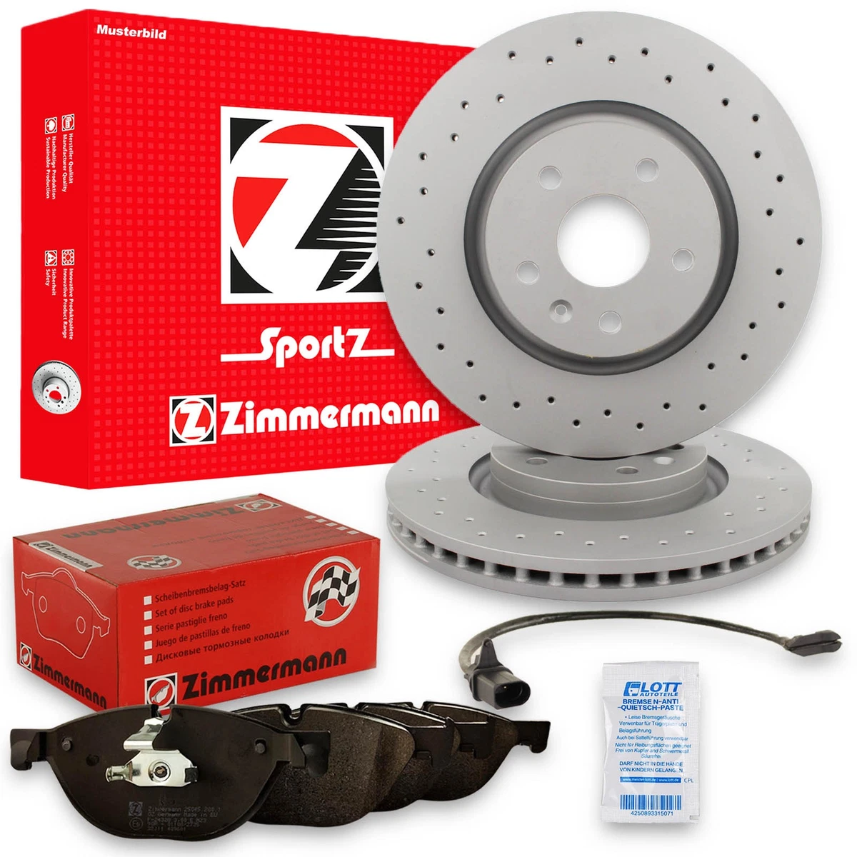 Гальмівні колодки Zimmermann для SUBARU LEGACY V Station Wagon 2.5 i AWD