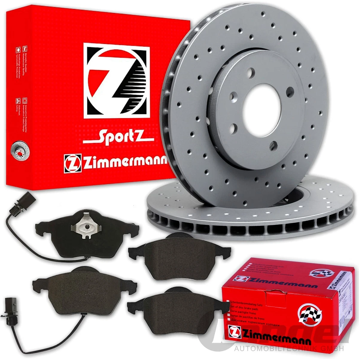 Гальмівні колодки Zimmermann для SUBARU LEGACY V Station Wagon 2.5 i AWD