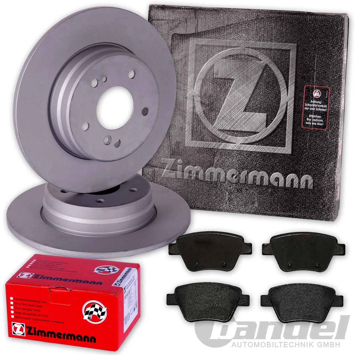 Гальмівні колодки та диски Zimmermann для CITROEN JUMPER (230L)