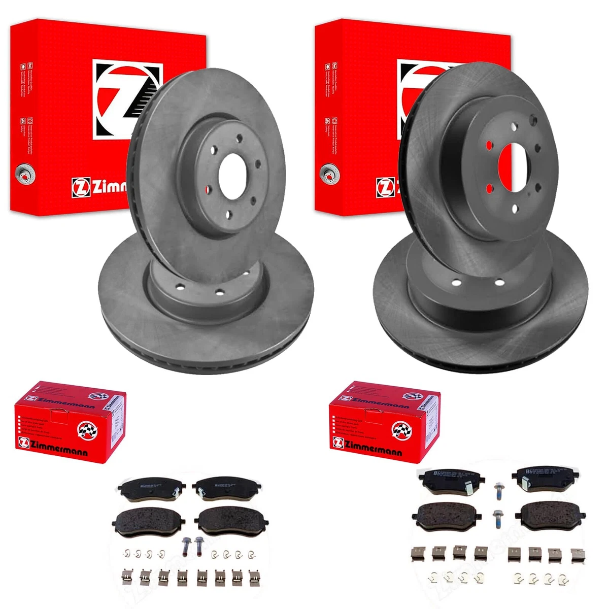 Гальмівні колодки та диски Zimmermann для MERCEDES-BENZ C-CLASS T-Model