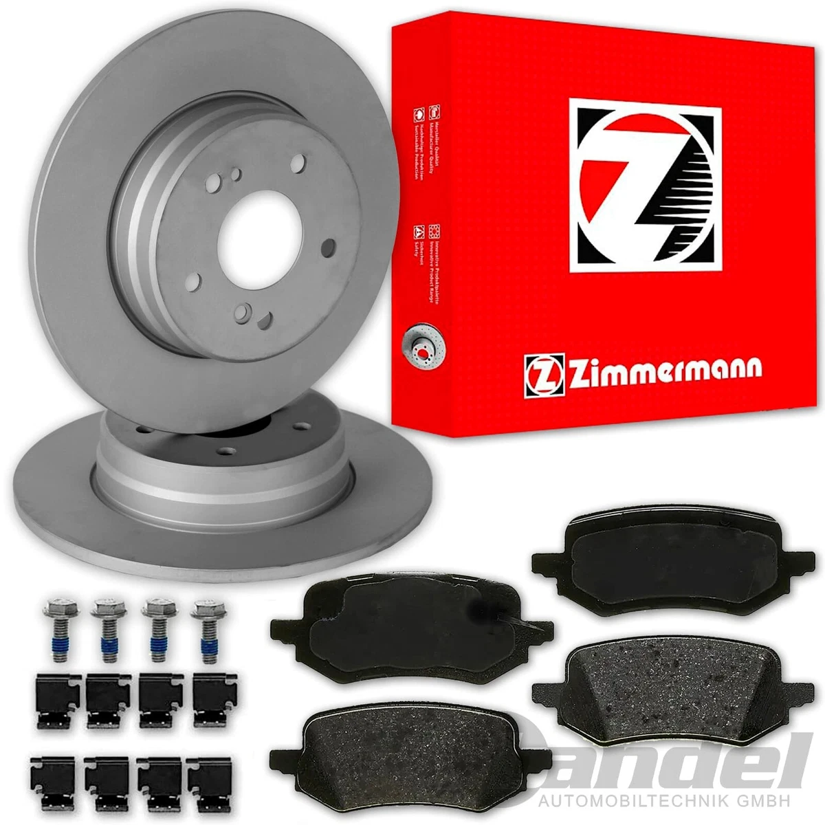 Гальмівні колодки та диски Zimmermann для MERCEDES-BENZ C-CLASS T-Model